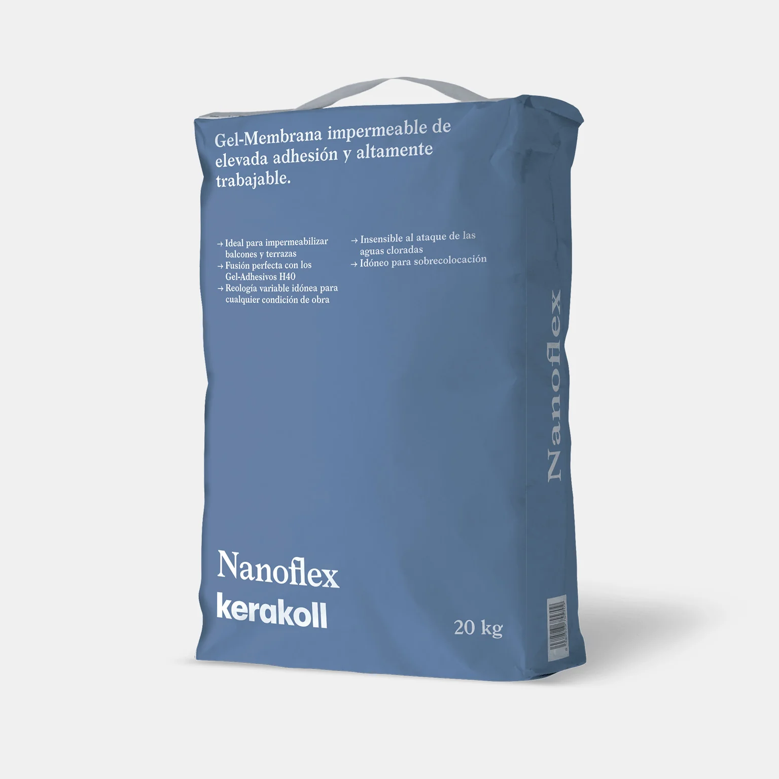 Kerakoll Nanoflex Sin Límites 20 kg — membrane d'étanchéité sous carrelage — Enveloppe & Toiture
