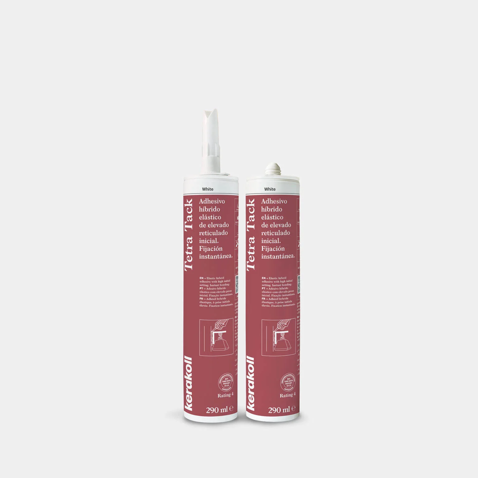 Kerakoll Tetra Tack blanc 290 ml — colle de montage hybride — Plomberie, Sanitaire & Cuisine